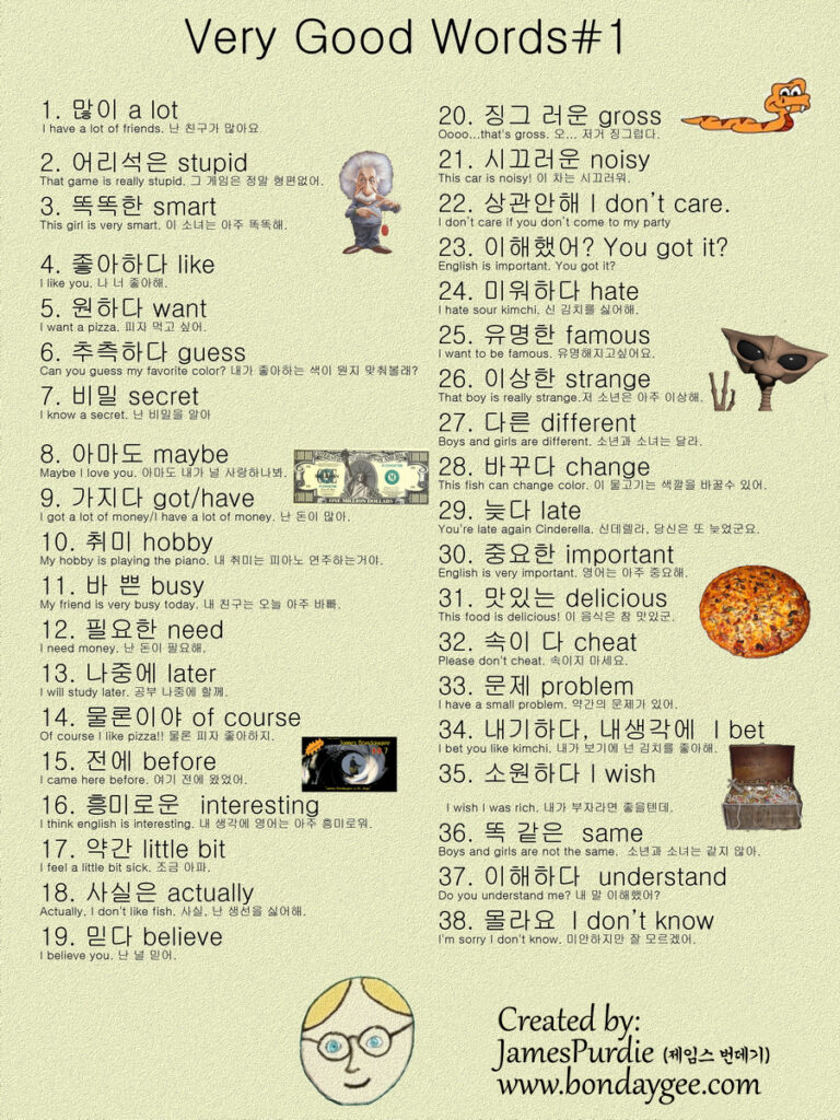 Very Good Words#1 Poster