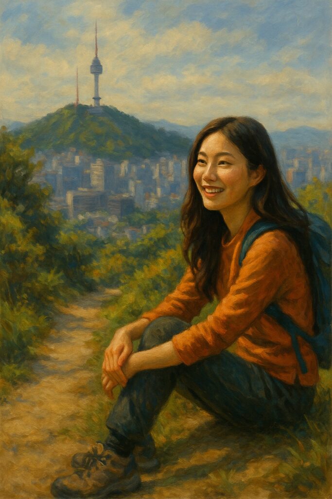 I will go hiking.  Small Talk ESL. Future Sentences.  뭐 할 거예요?