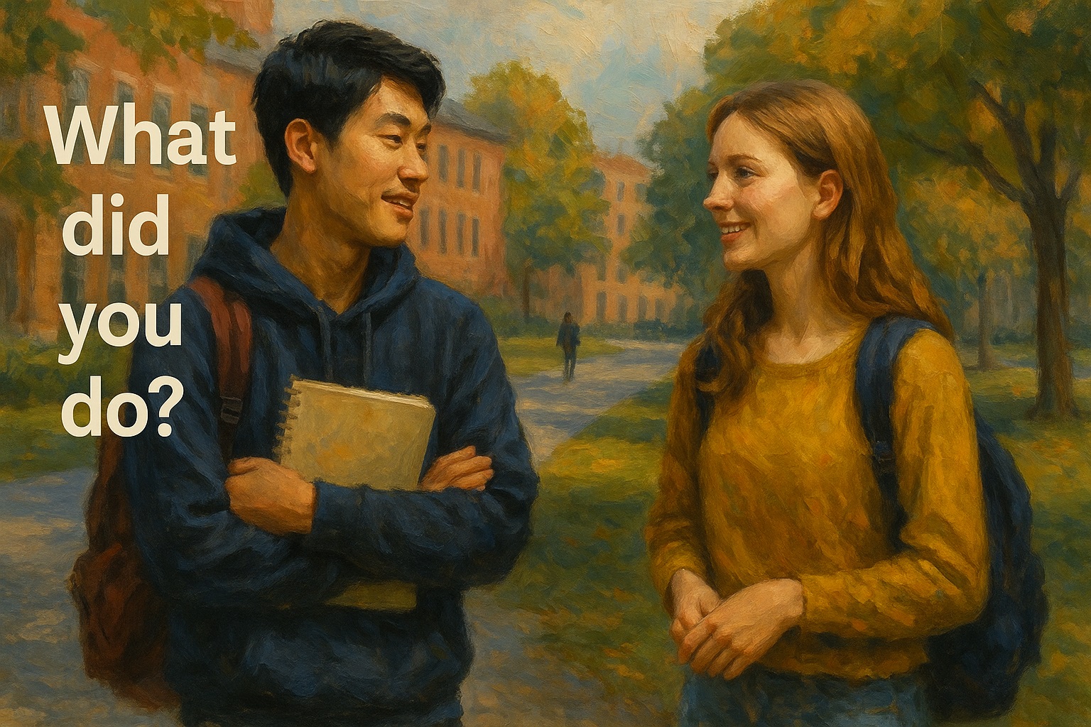 Small Talk Lesson 5: What did you do?