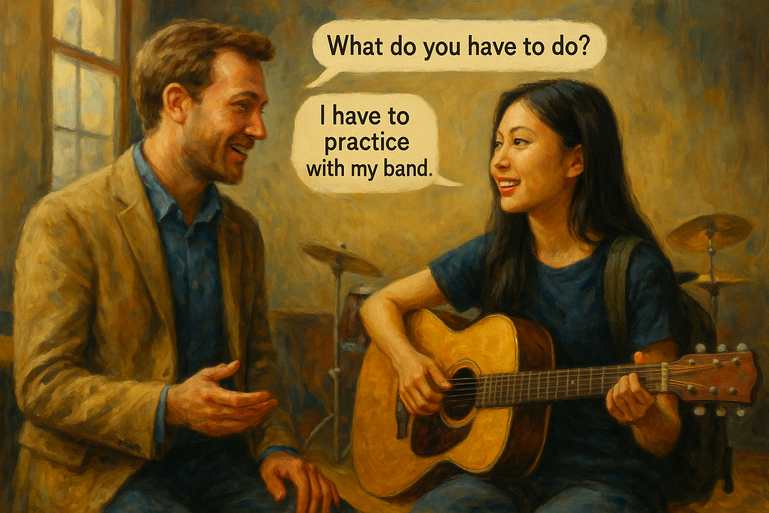 Small Talk Lesson 8: What do you have to do?